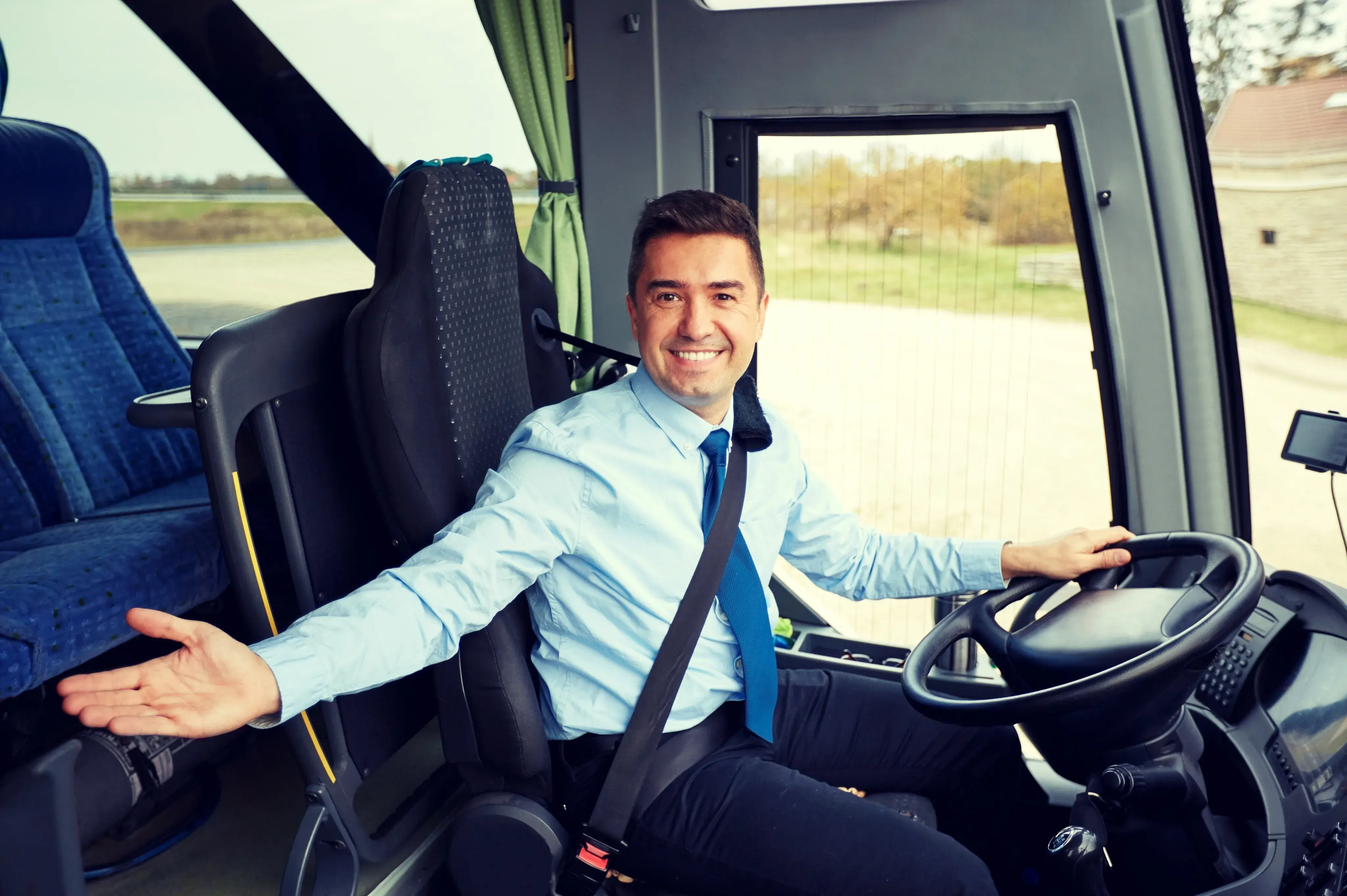 employee transportation banner